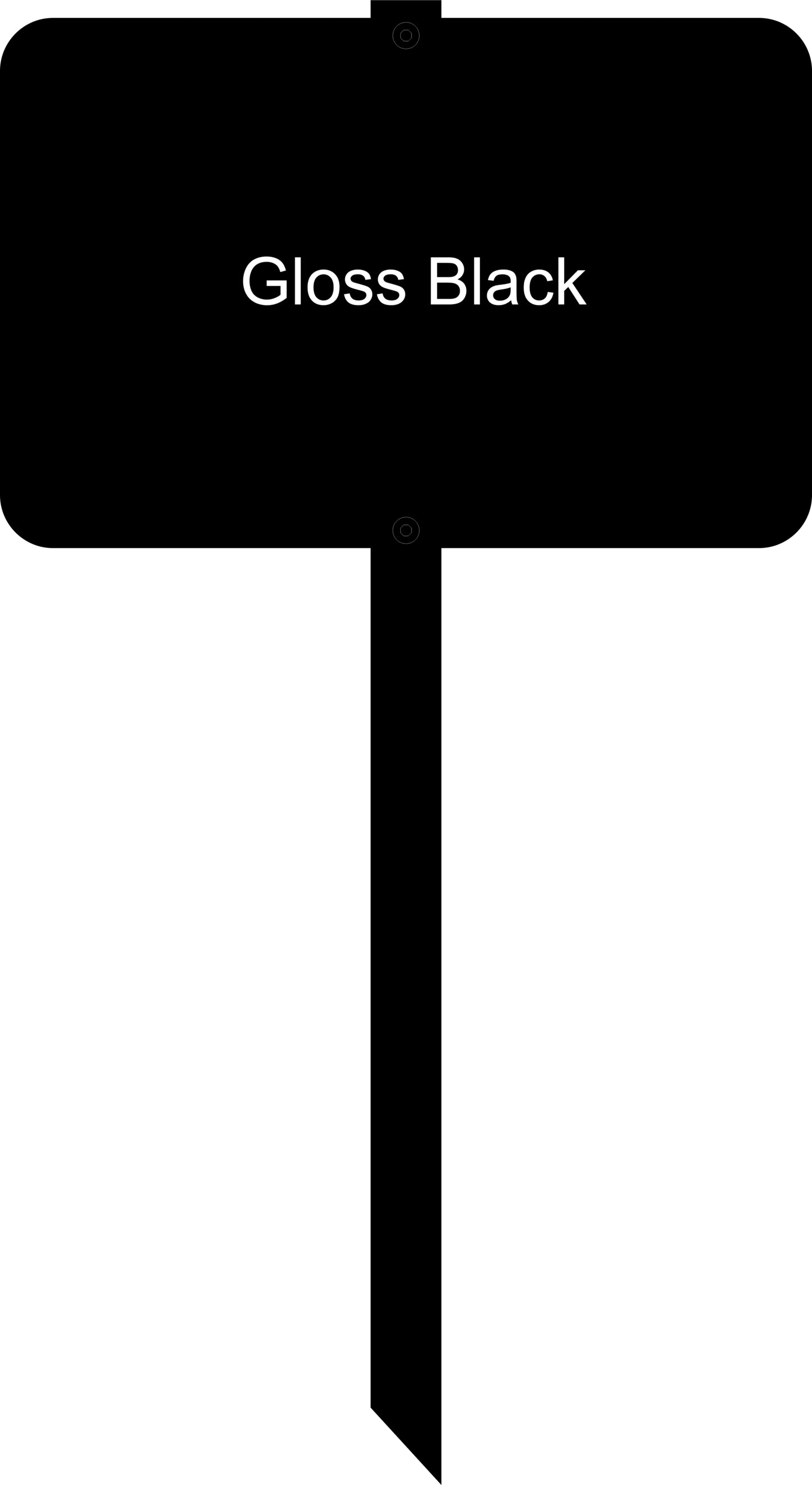11.5" X 7.5" Yard Sign Kit