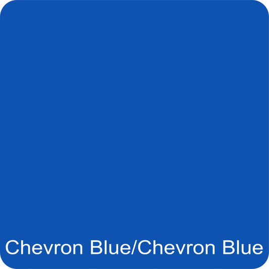 18" X 18" Chevron Blue / Chevron Blue Aluminum Sign Blank