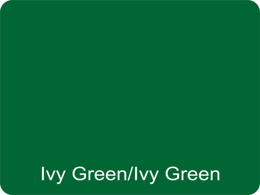 12" X 9" Ivy Green / Ivy Green Aluminum Sign Blank