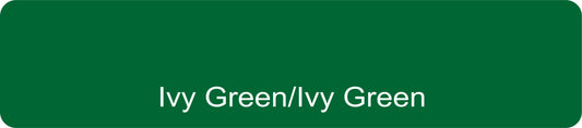 18" X 4" Ivy Green / Ivy Green Aluminum Sign Blank