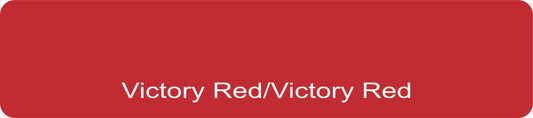 24" X 6" Victory Red/Victory Red Aluminum Sign Blank