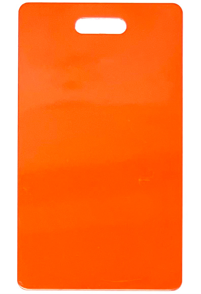 ID / Luggage Tag Bright Orange / Construction Orange - 10 pack