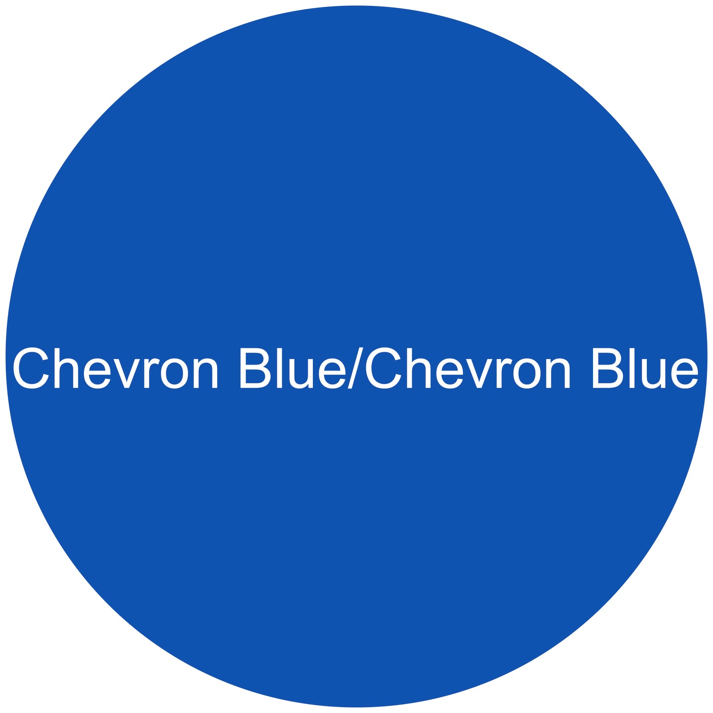 Chevron Blue/Chevron Blue Round Aluminum Sign Blank