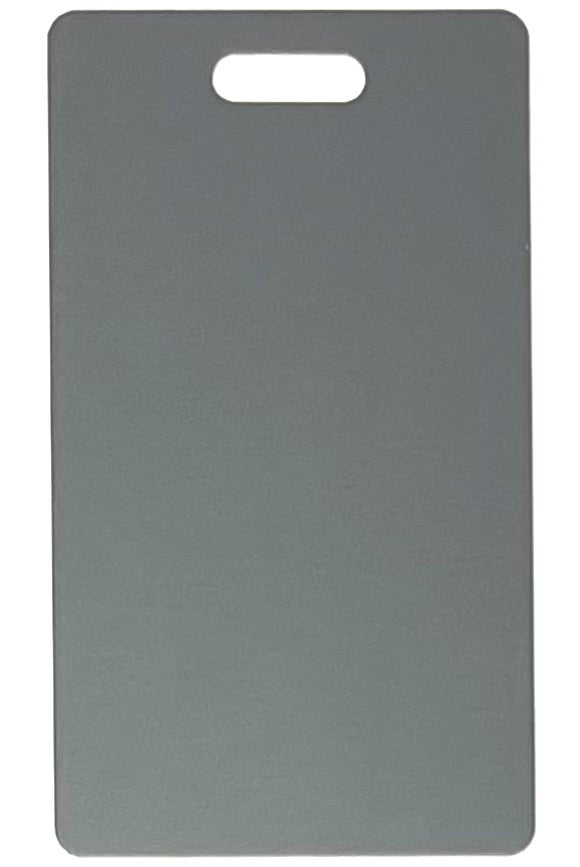 ID / Luggage Tag Dark Grey / Gloss White - 10 pack