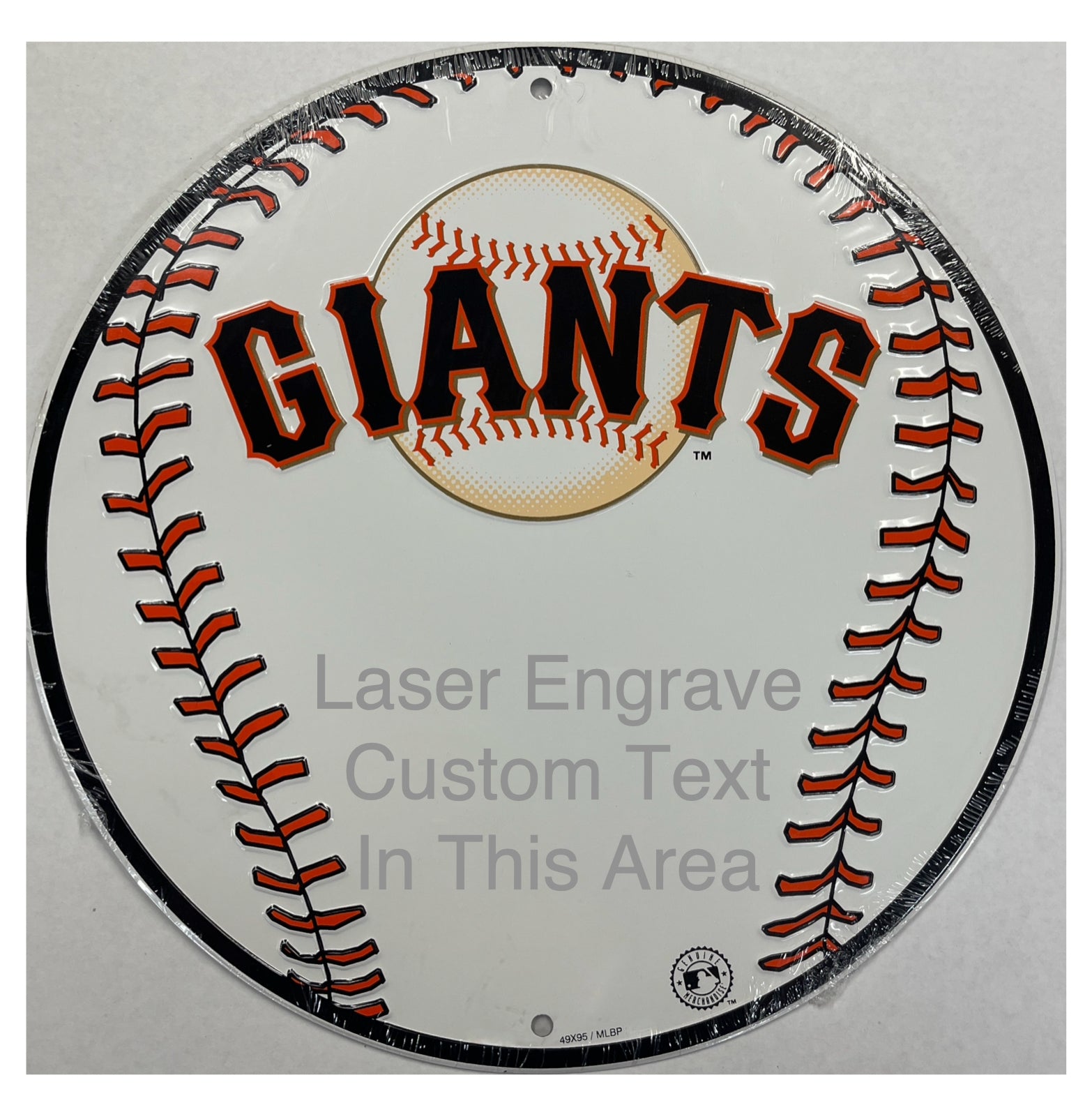 San Francisco Giants Aluminum MLB Baseball Sign – Sign Tech Systems