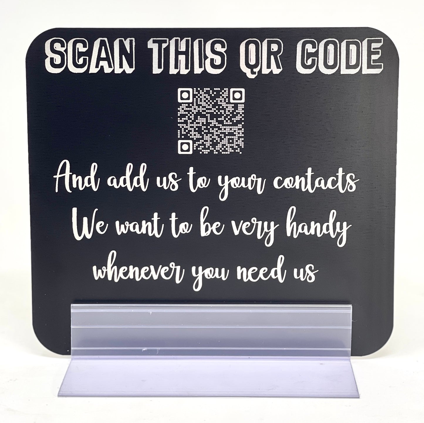 Countertop / Tabletop Sign Stands