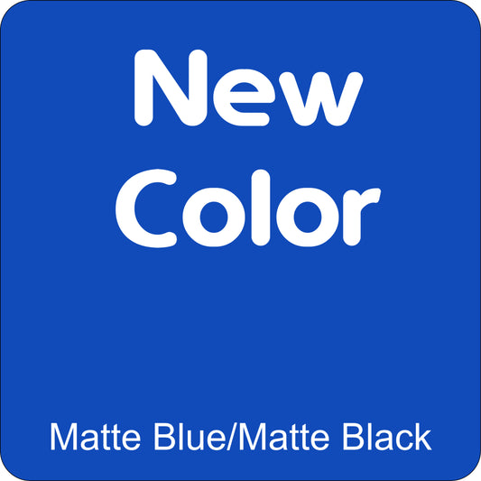 12" X 12" Matte Blue / Matte Black Aluminum Sign Blank