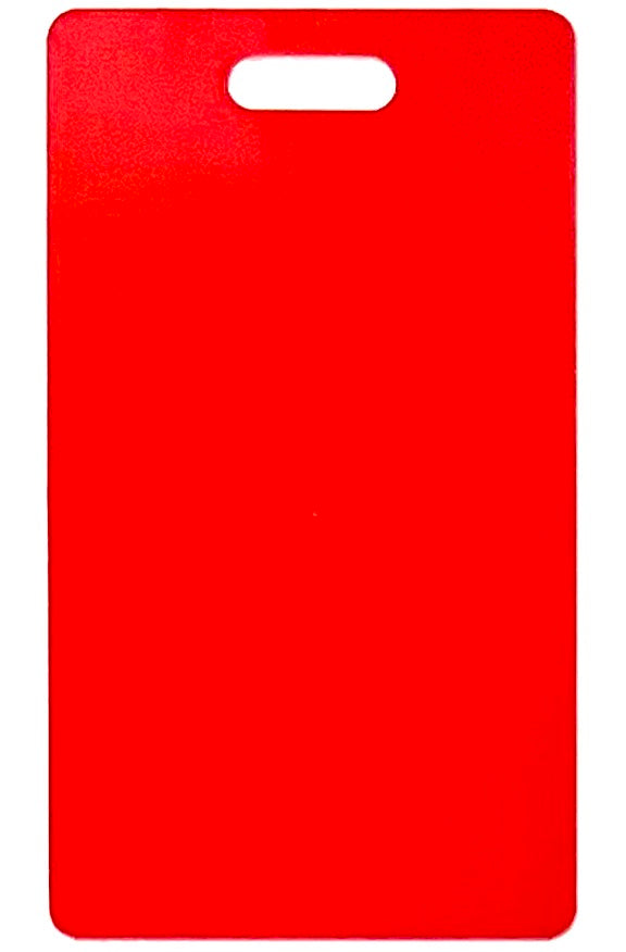 ID / Luggage Tag Matte Red / Matte Black - 10 pack