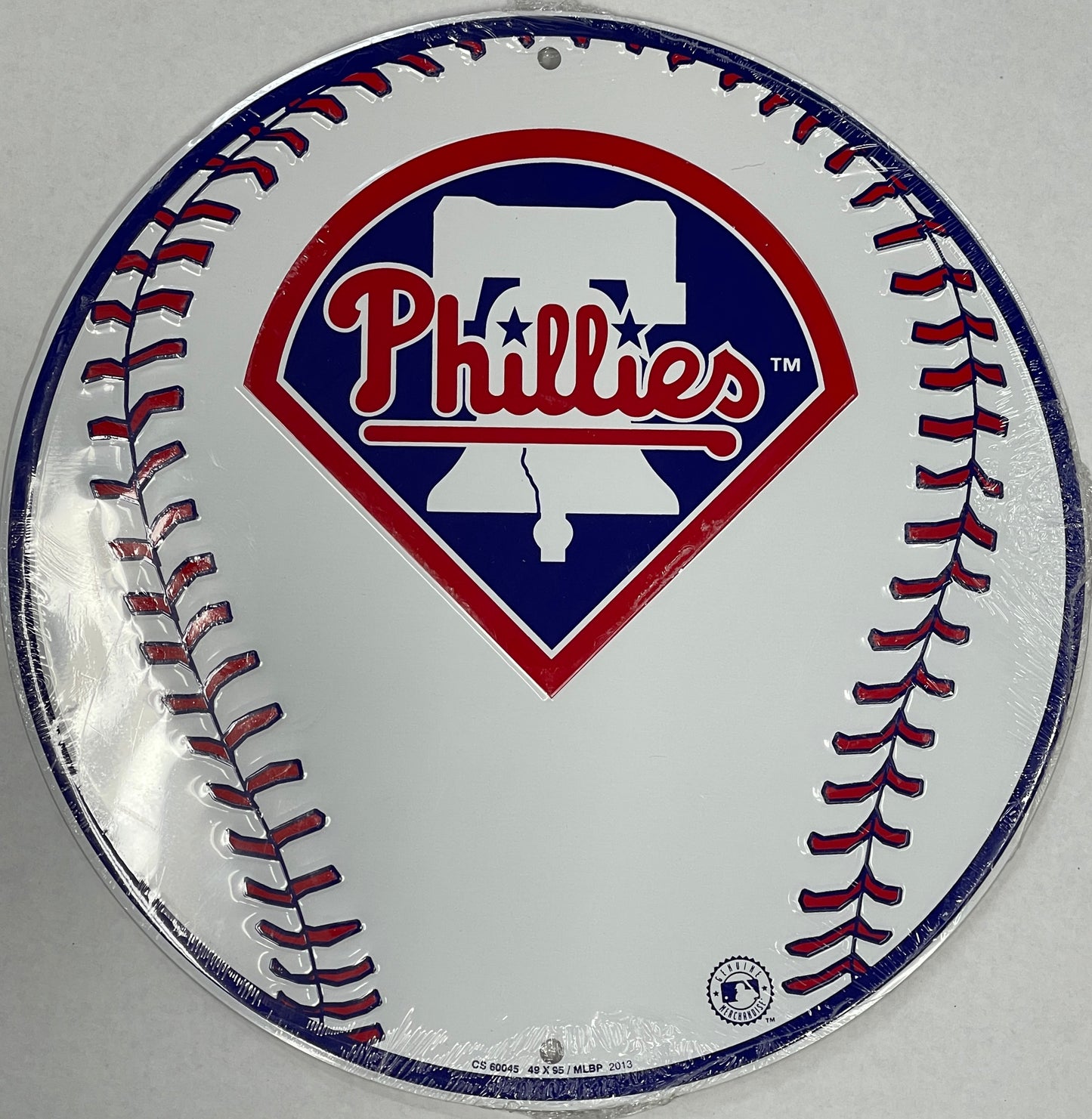 Philadelphia Phillies Aluminum MLB Baseball Sign