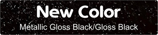 24" X 6"  Metallic Gloss Black/Gloss Black Aluminum Sign Blank