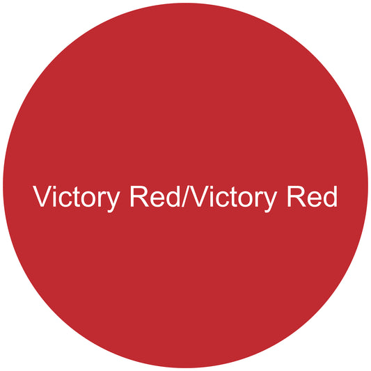 Victory Red/Victory Red Round Aluminum Sign Blank