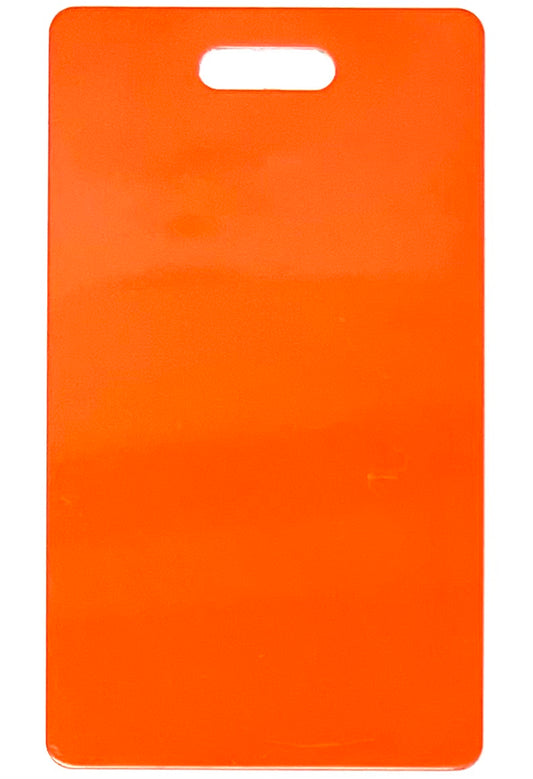 ID / Luggage Tag Bright Orange / Construction Orange  - 10 pack