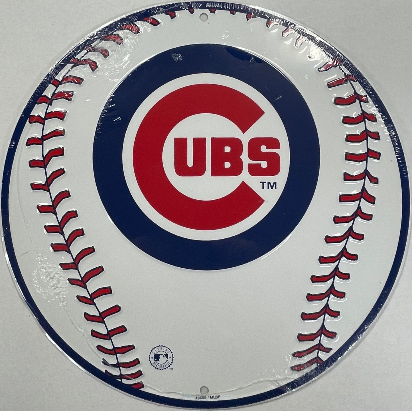 Chicago Cubs Aluminum MLB Baseball Sign