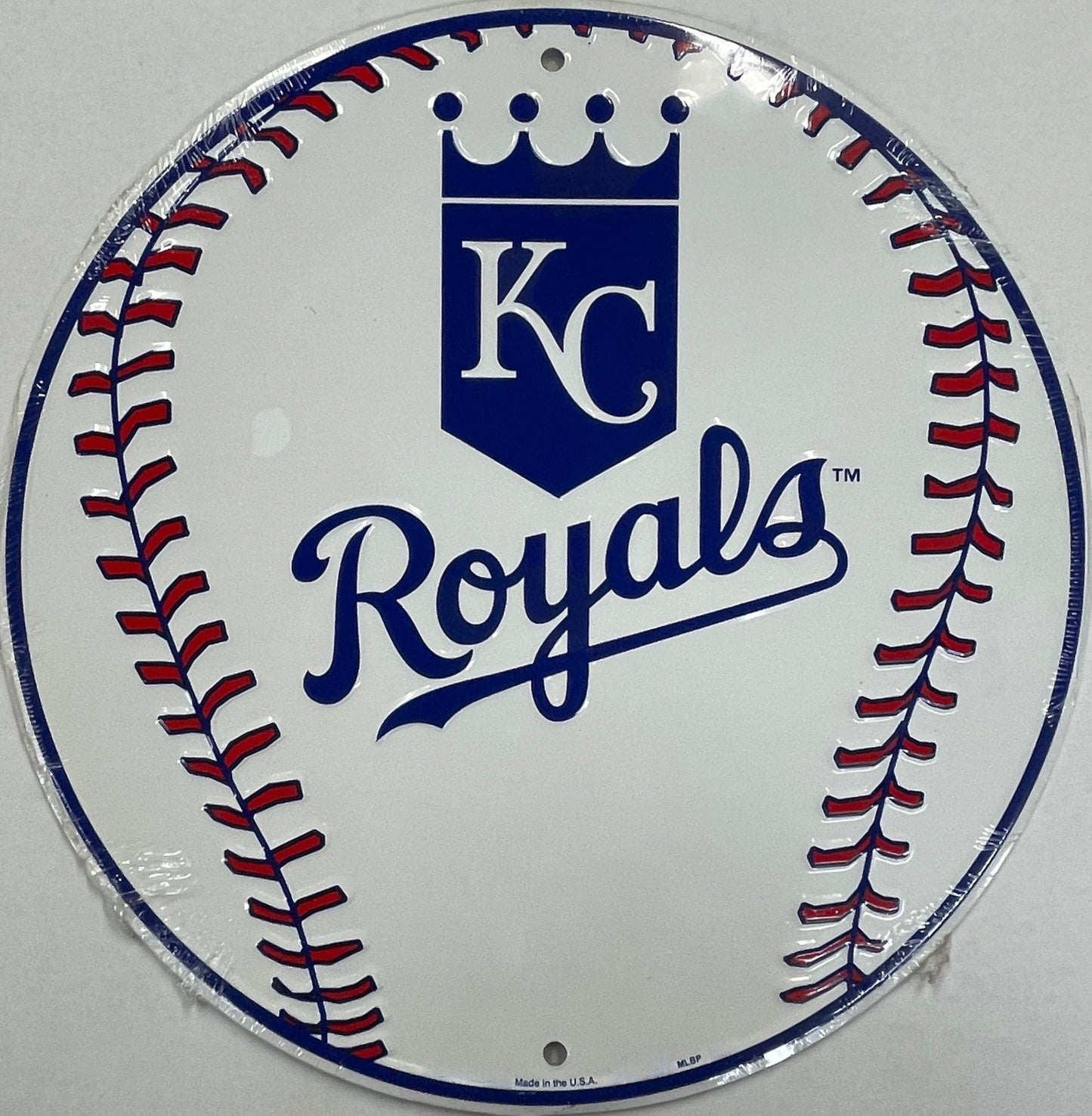 Kansas City Royals Aluminum MLB Baseball Sign